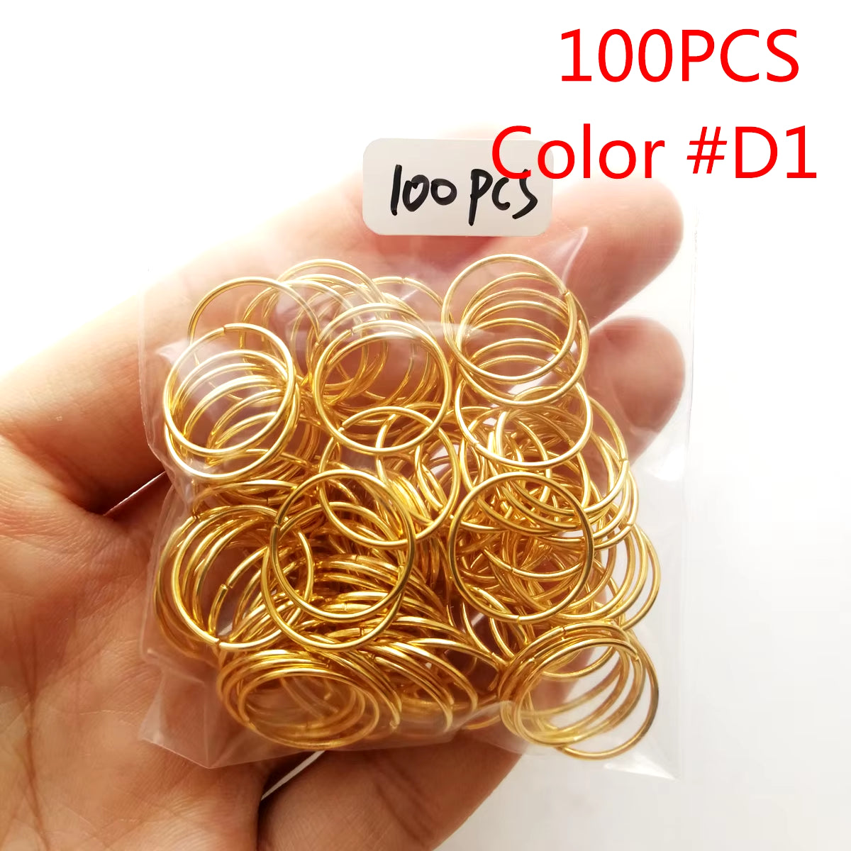 5Pcs/Pack Golden Silver Viking Spiral Charms Hair Braid Dread Dreadlock Beads Clips Cuffs Rings Jewelry Accessories